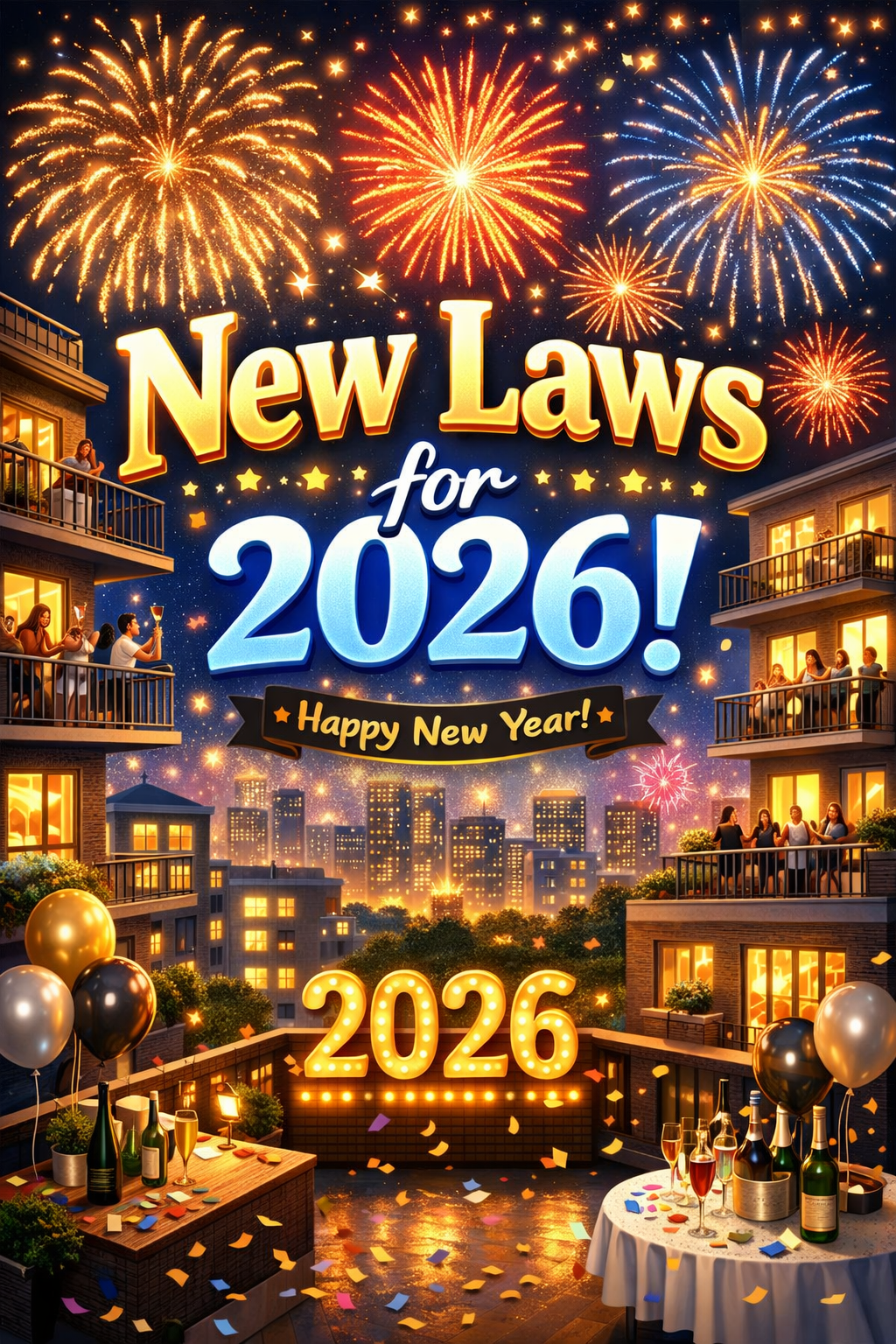 Key Rental Legislation Updates in California for&nbsp;2026